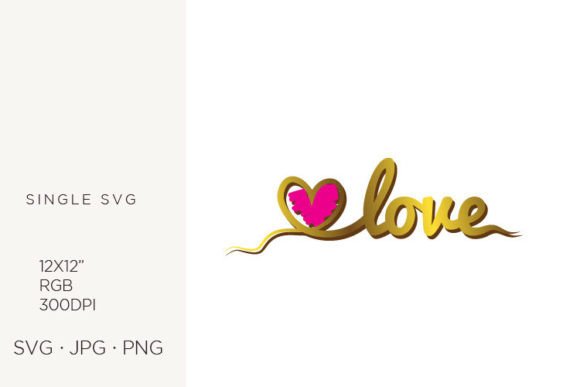 Download Typography: Love String - Premium Resources