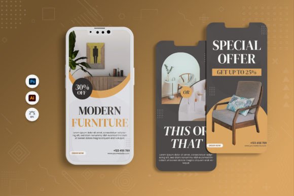 Download Simple Furniture Instagram Story - Instagram Collection