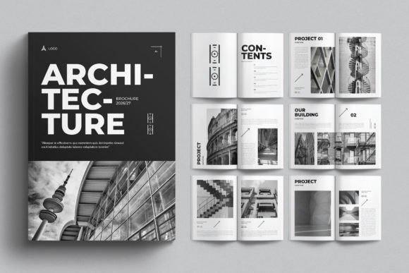 Download Architecture Brochure Template - Premium Resources